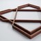 Ekena Millwork Extra Small Kiowa Decorative Fretwork Wood Wall Panels, Walnut, 7 3/8"W x 7 3/8"H x 3/8"T WALW08X08X0375KWAWA - alternate 6